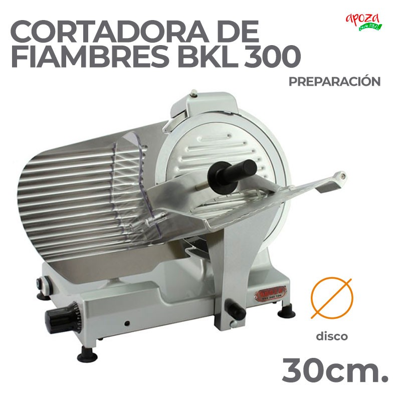 CORTADORA DE FIAMBRES BKL 300